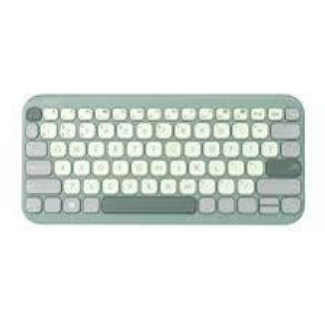 Asus (I) Pvt Ltd Asus Marshmallow KW100-OM Keyboard - Wireless Connectivity - Oat Milk - Scissors Keyswitch - Bluetooth - 5 - 10 m - Tablet, Notebook - PC, Mac - AAA Battery Size Supported